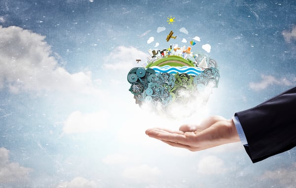 Whole world in hands